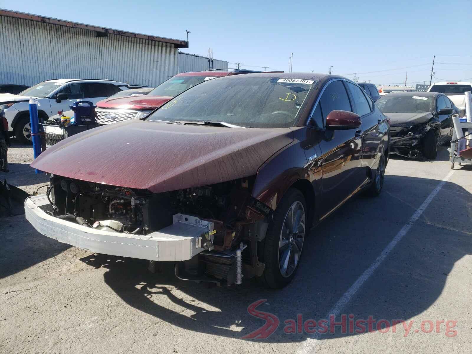 JHMZC5F1XJC018340 2018 HONDA CLARITY