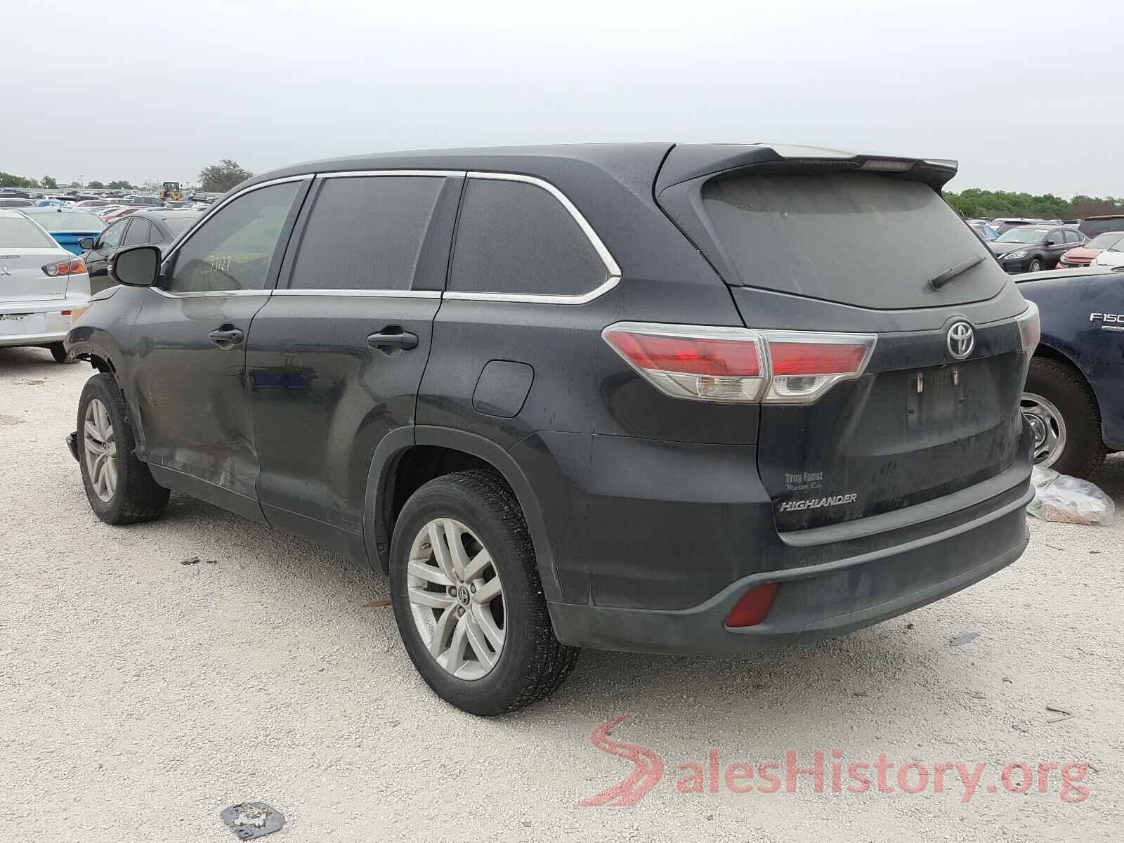 5TDZARFHXGS019331 2016 TOYOTA HIGHLANDER