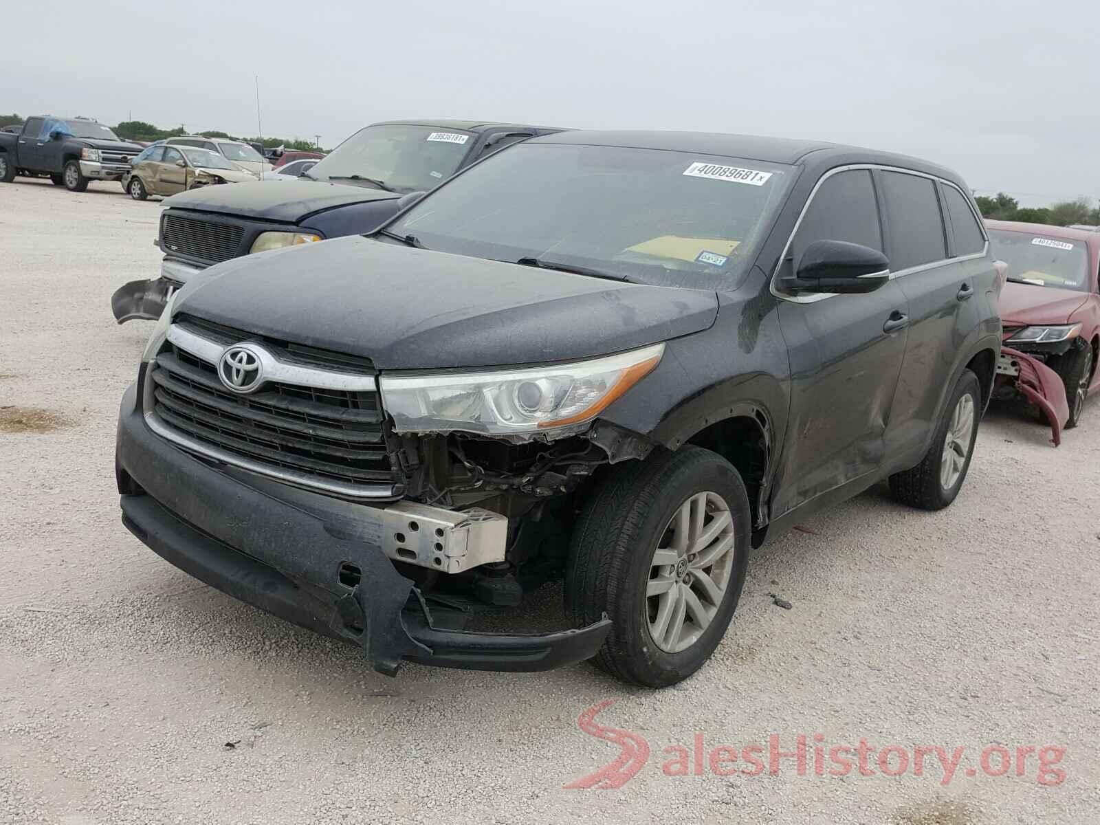 5TDZARFHXGS019331 2016 TOYOTA HIGHLANDER