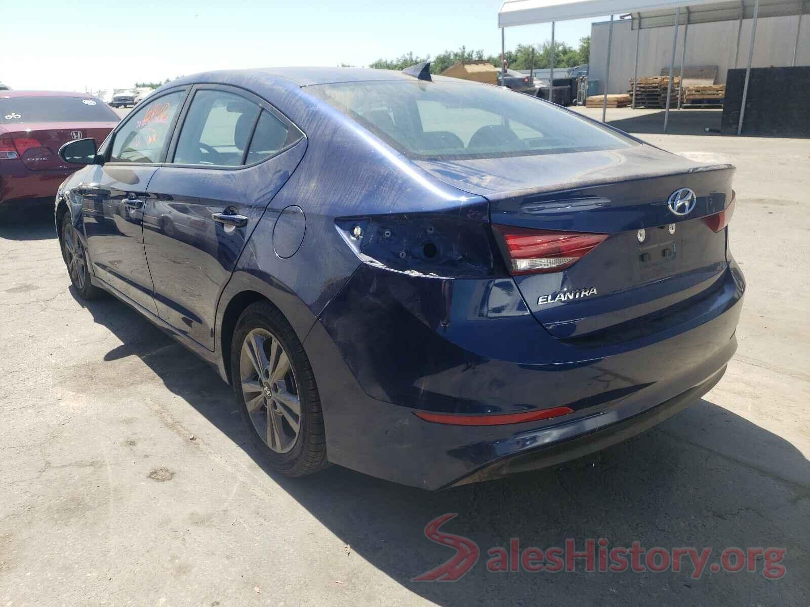 5NPD84LF4JH328012 2018 HYUNDAI ELANTRA