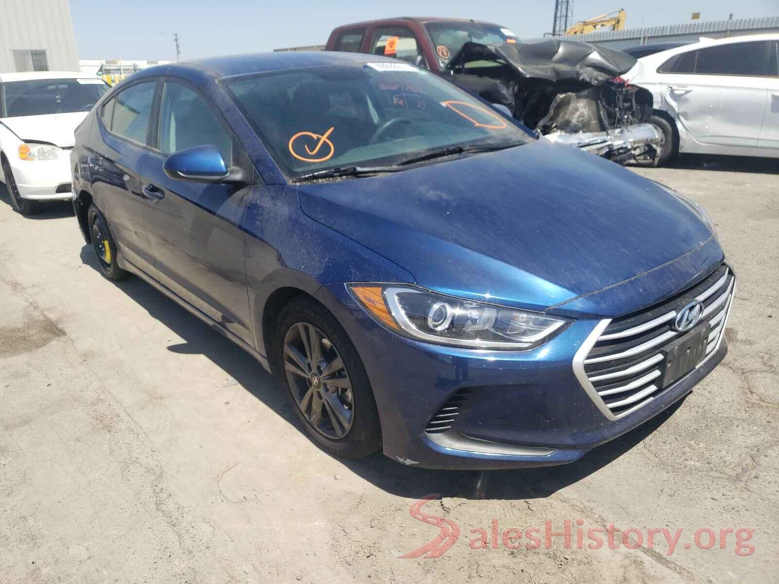 5NPD84LF4JH328012 2018 HYUNDAI ELANTRA