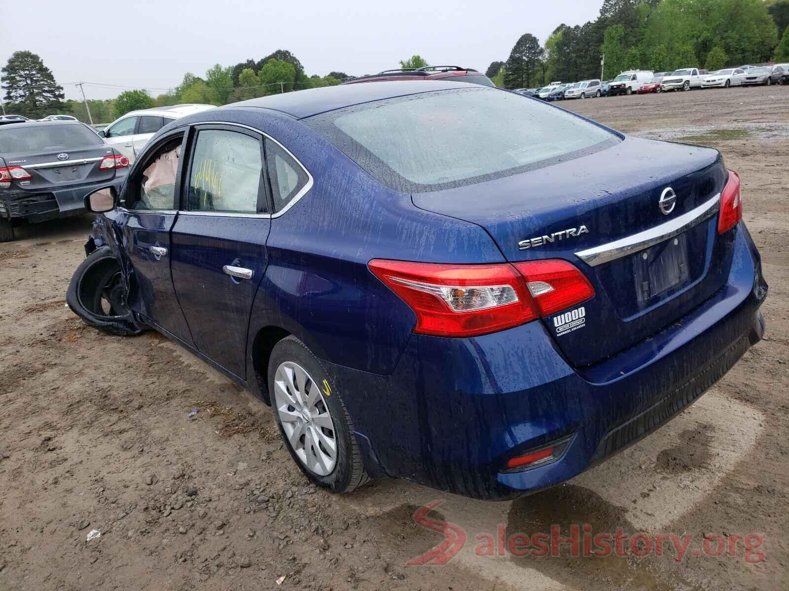 3N1AB7AP4HY309235 2017 NISSAN SENTRA