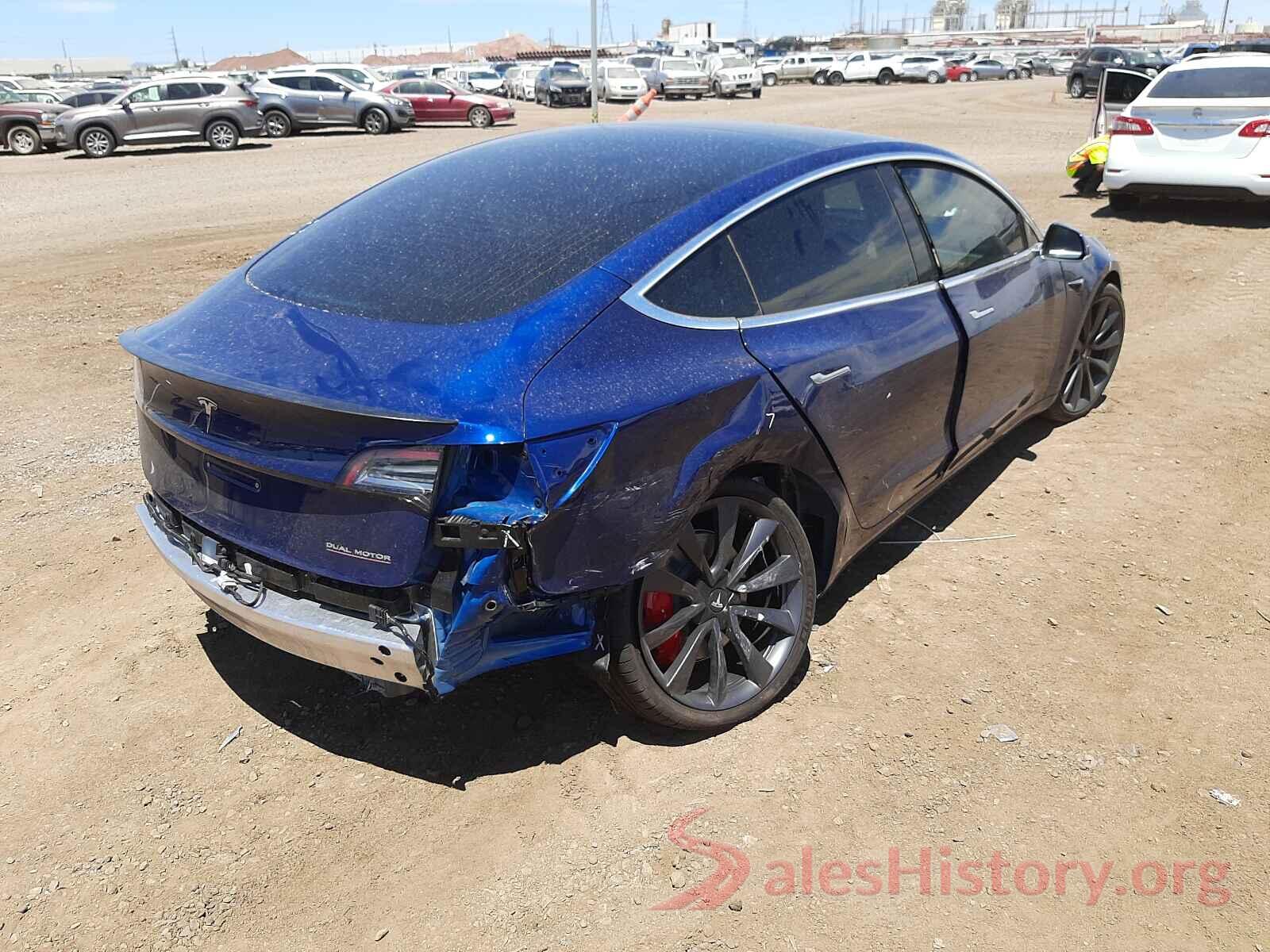 5YJ3E1EC7LF603184 2020 TESLA MODEL 3