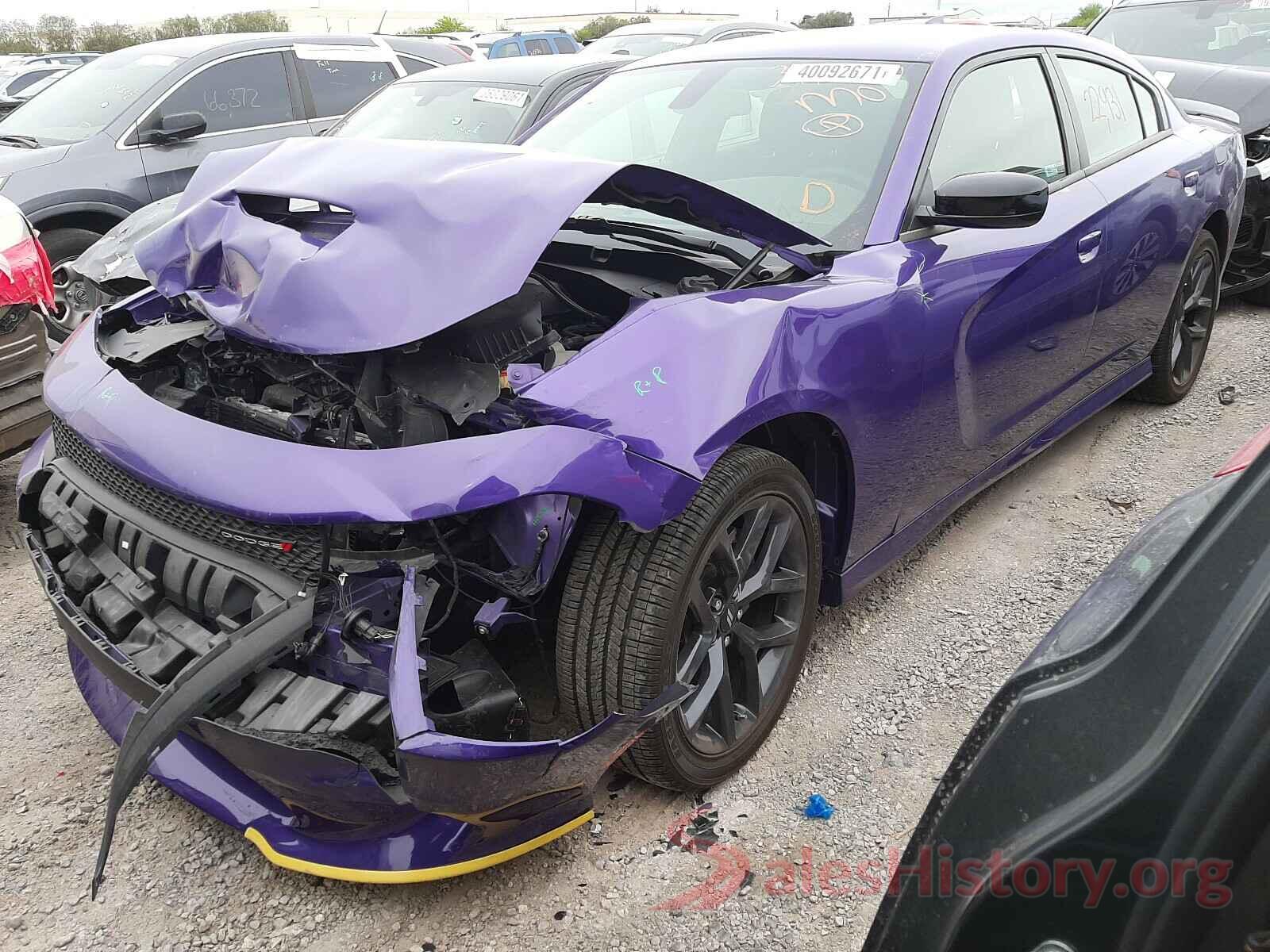 2C3CDXHG1KH572922 2019 DODGE CHARGER