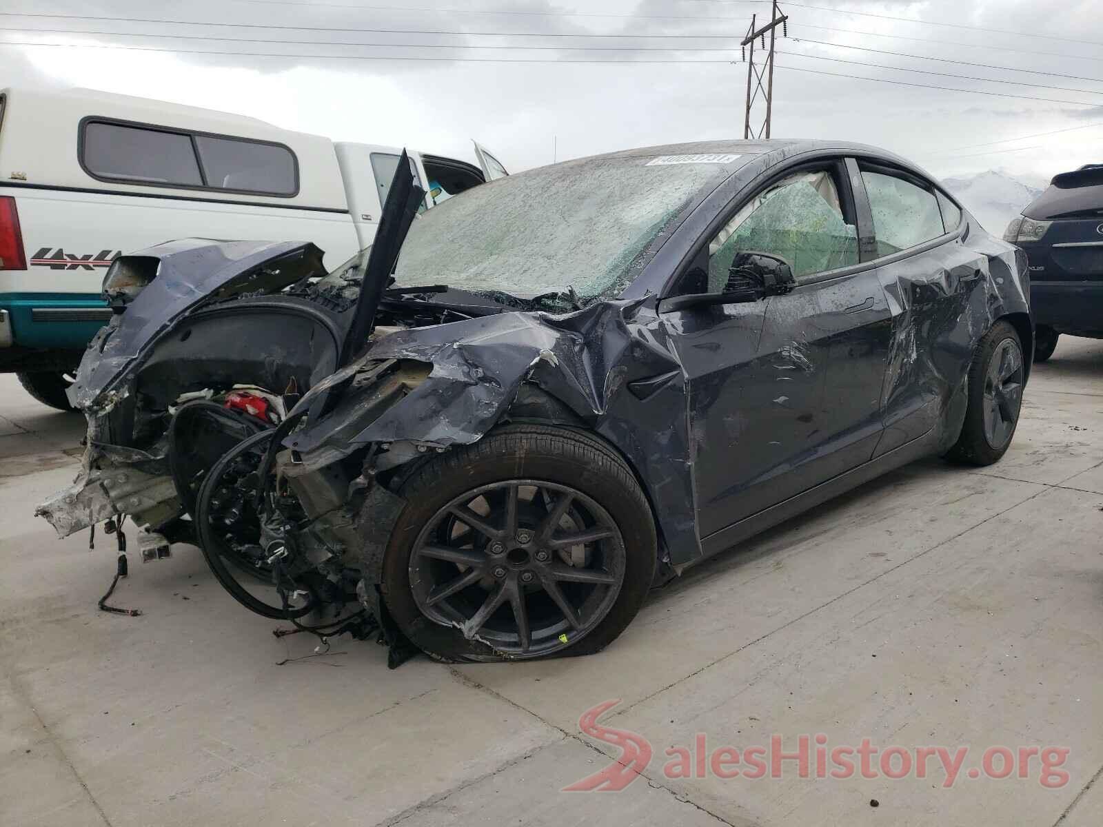 5YJ3E1EA4MF858648 2021 TESLA MODEL 3