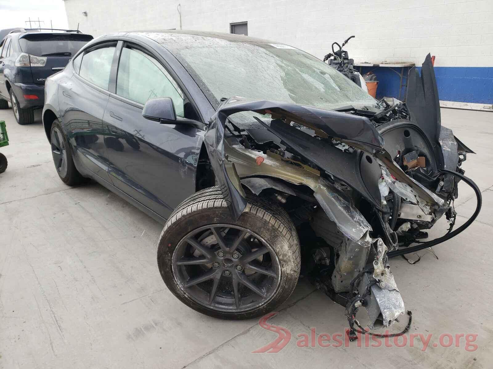 5YJ3E1EA4MF858648 2021 TESLA MODEL 3