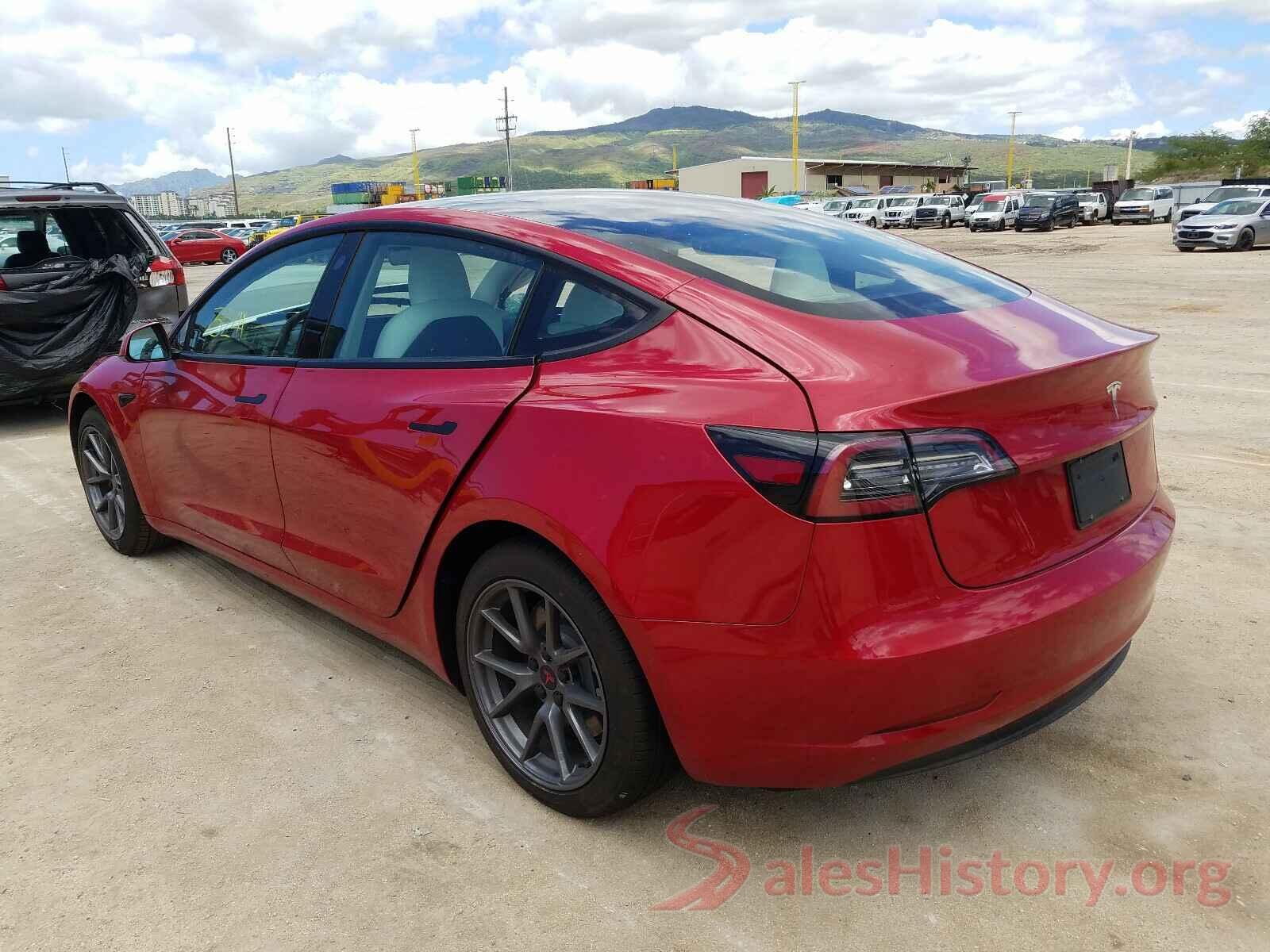 5YJ3E1EA2MF838270 2021 TESLA MODEL 3