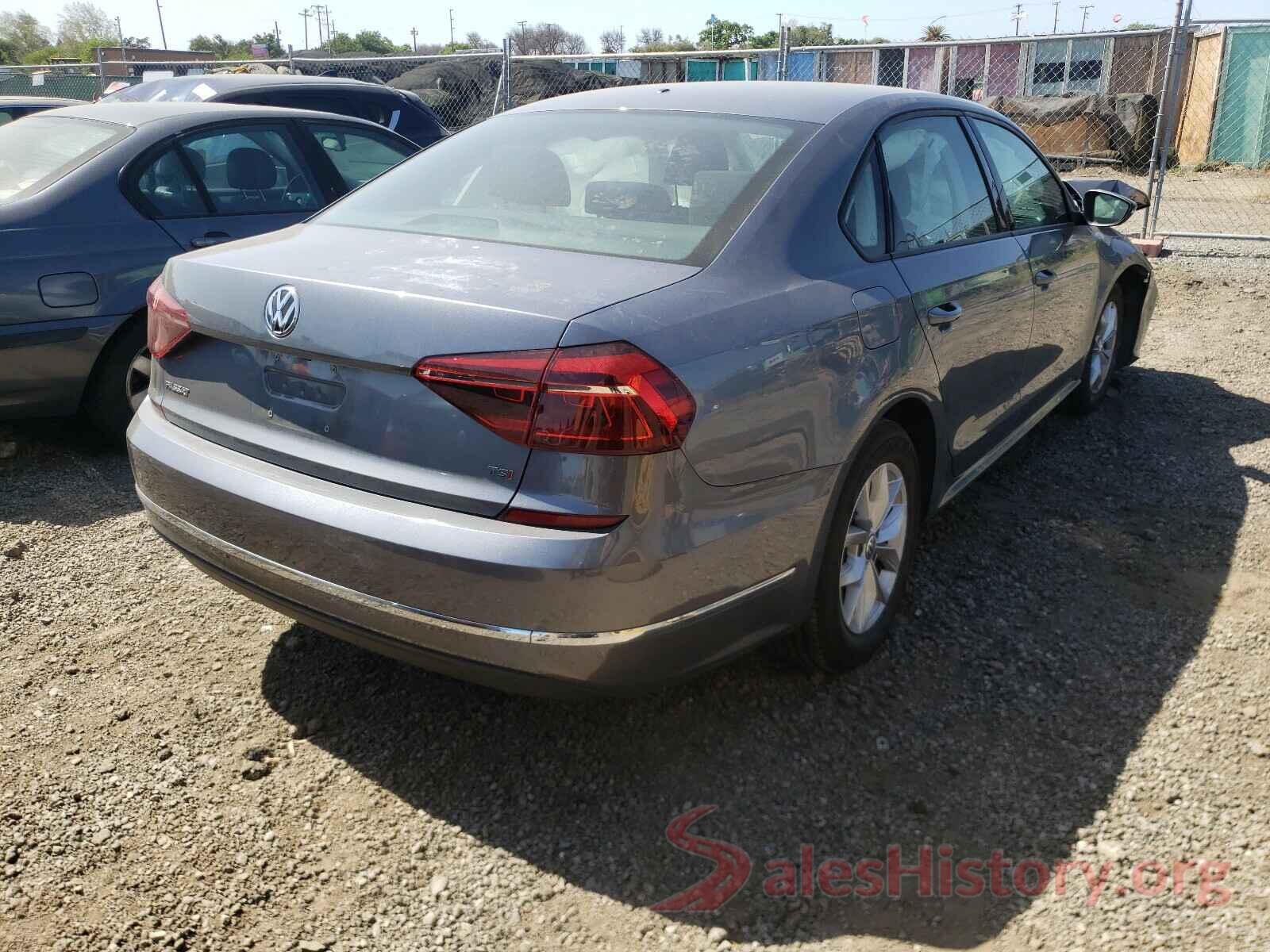 1VWAA7A34JC020851 2018 VOLKSWAGEN PASSAT