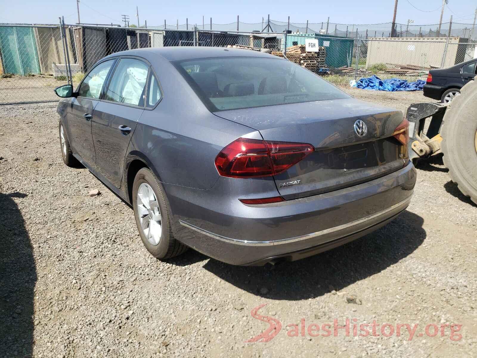 1VWAA7A34JC020851 2018 VOLKSWAGEN PASSAT