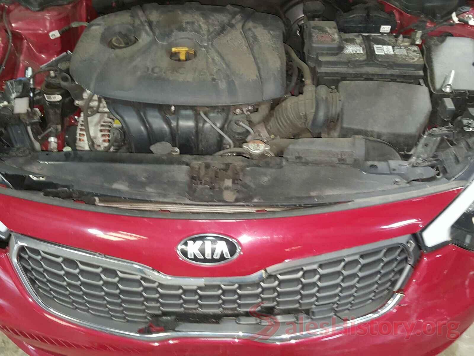 KNAFK4A60G5575059 2016 KIA FORTE