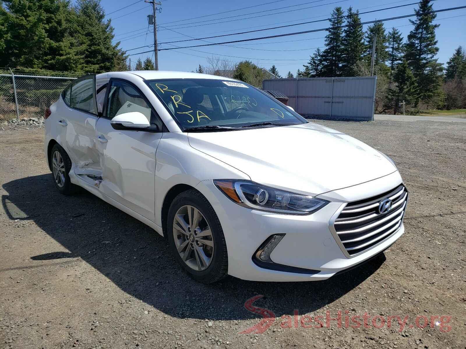 KMHD84LF2JU691068 2018 HYUNDAI ELANTRA