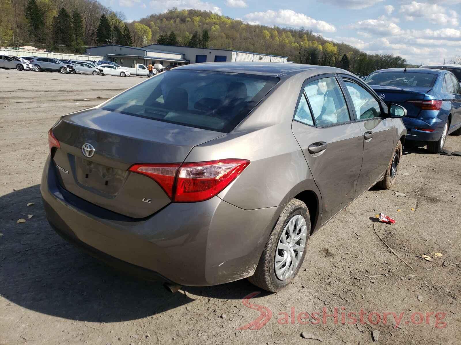 2T1BURHE6KC242222 2019 TOYOTA COROLLA