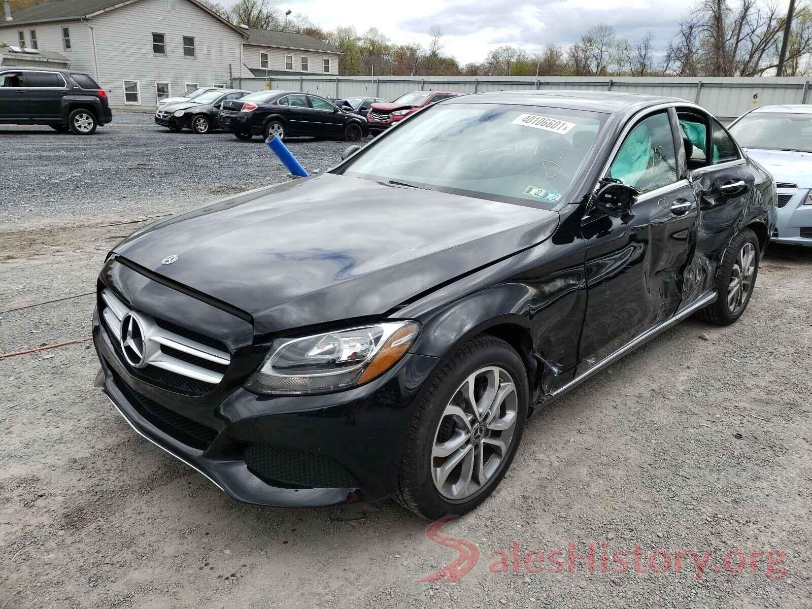 55SWF4KB2JU254177 2018 MERCEDES-BENZ C CLASS