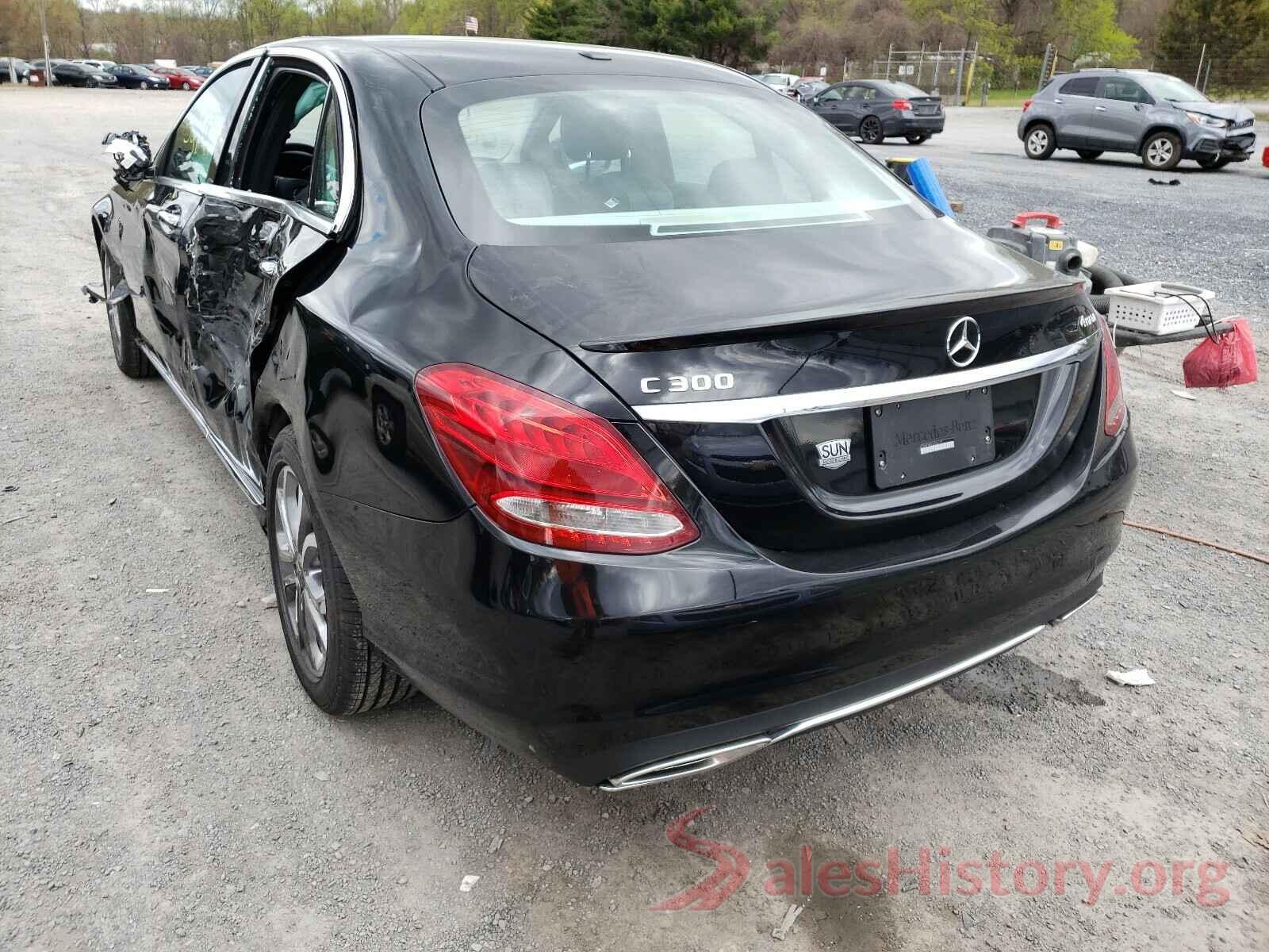 55SWF4KB2JU254177 2018 MERCEDES-BENZ C CLASS