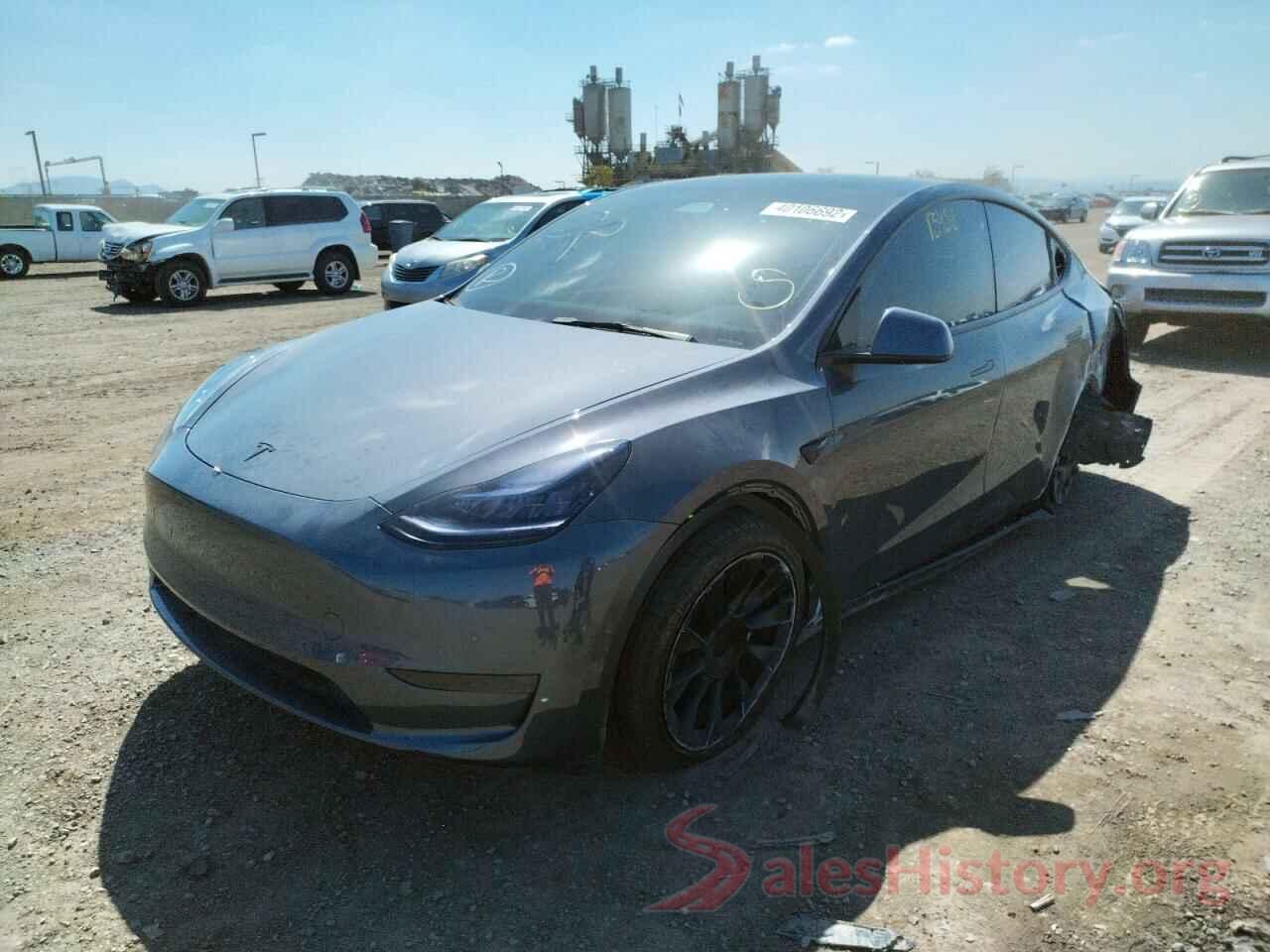 5YJYGDEE2MF196038 2021 TESLA MODEL Y