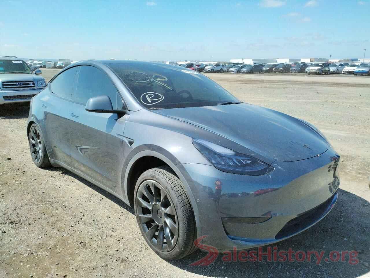 5YJYGDEE2MF196038 2021 TESLA MODEL Y