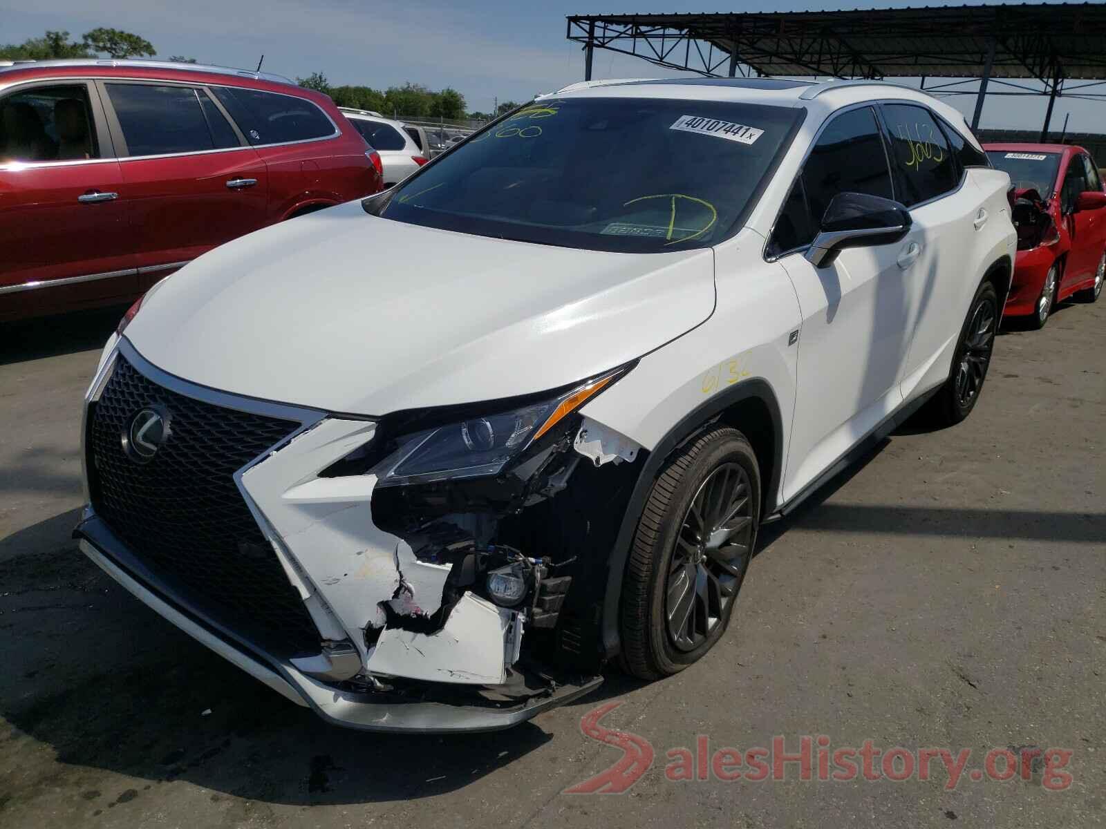 2T2ZZMCA2HC051523 2017 LEXUS RX350