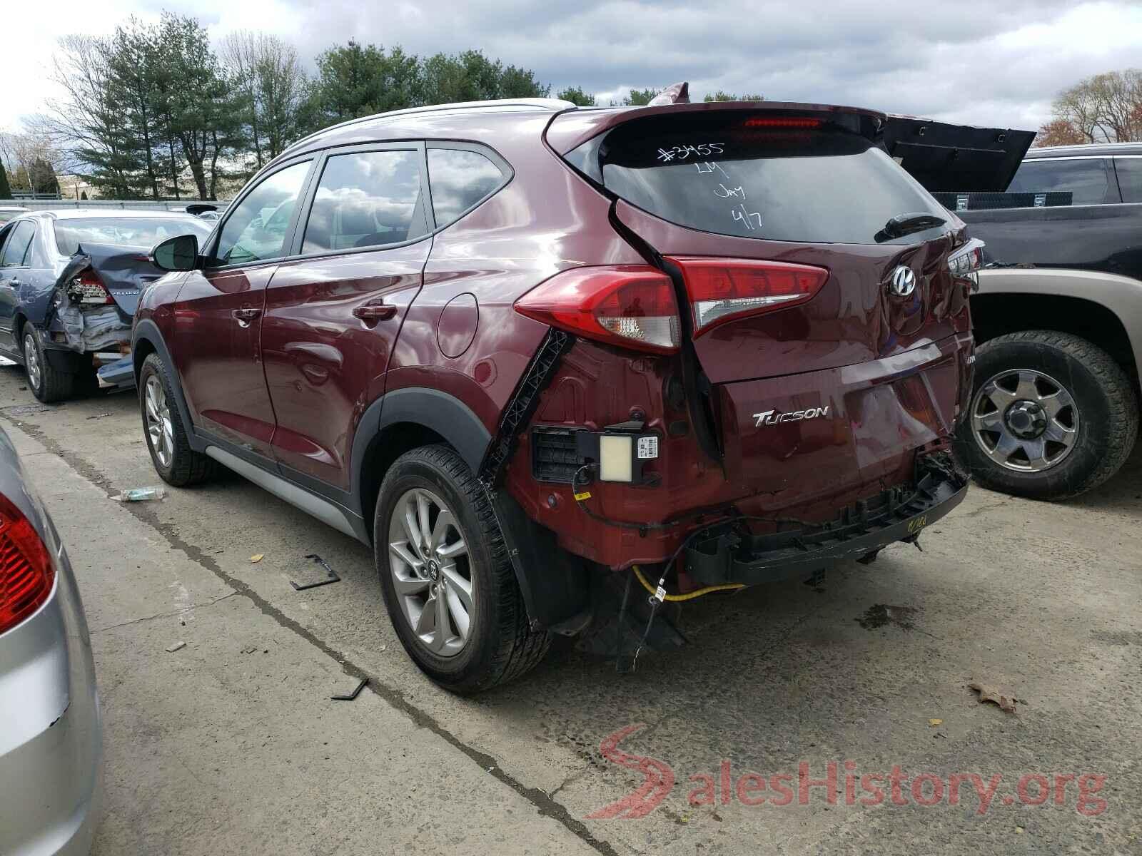 KM8J3CA42JU632440 2018 HYUNDAI TUCSON