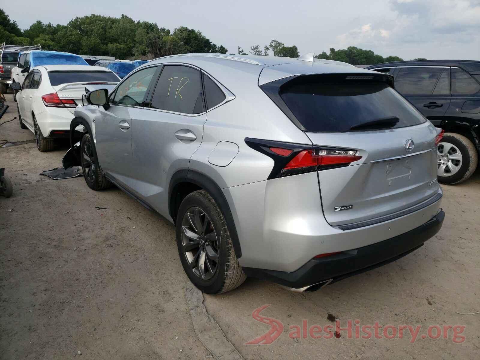 JTJYARBZ7H2058300 2017 LEXUS NX