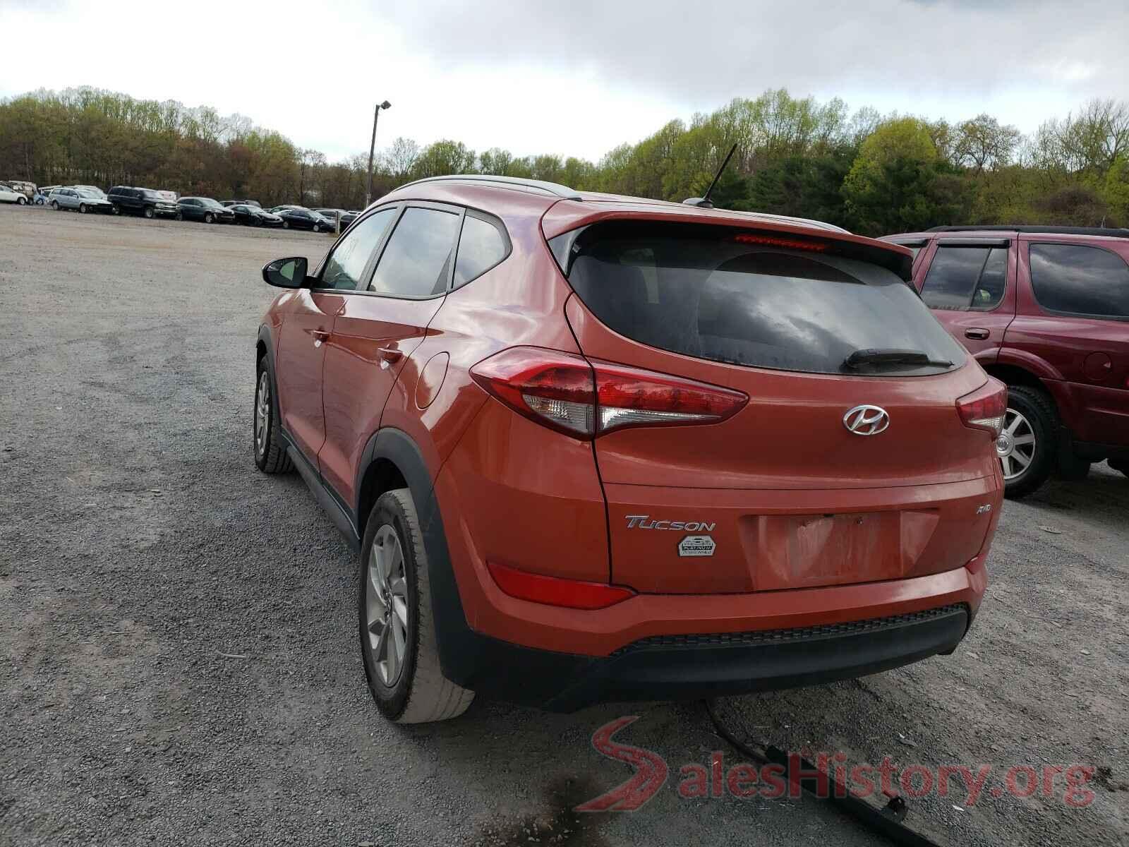 KM8J3CA49GU092576 2016 HYUNDAI TUCSON