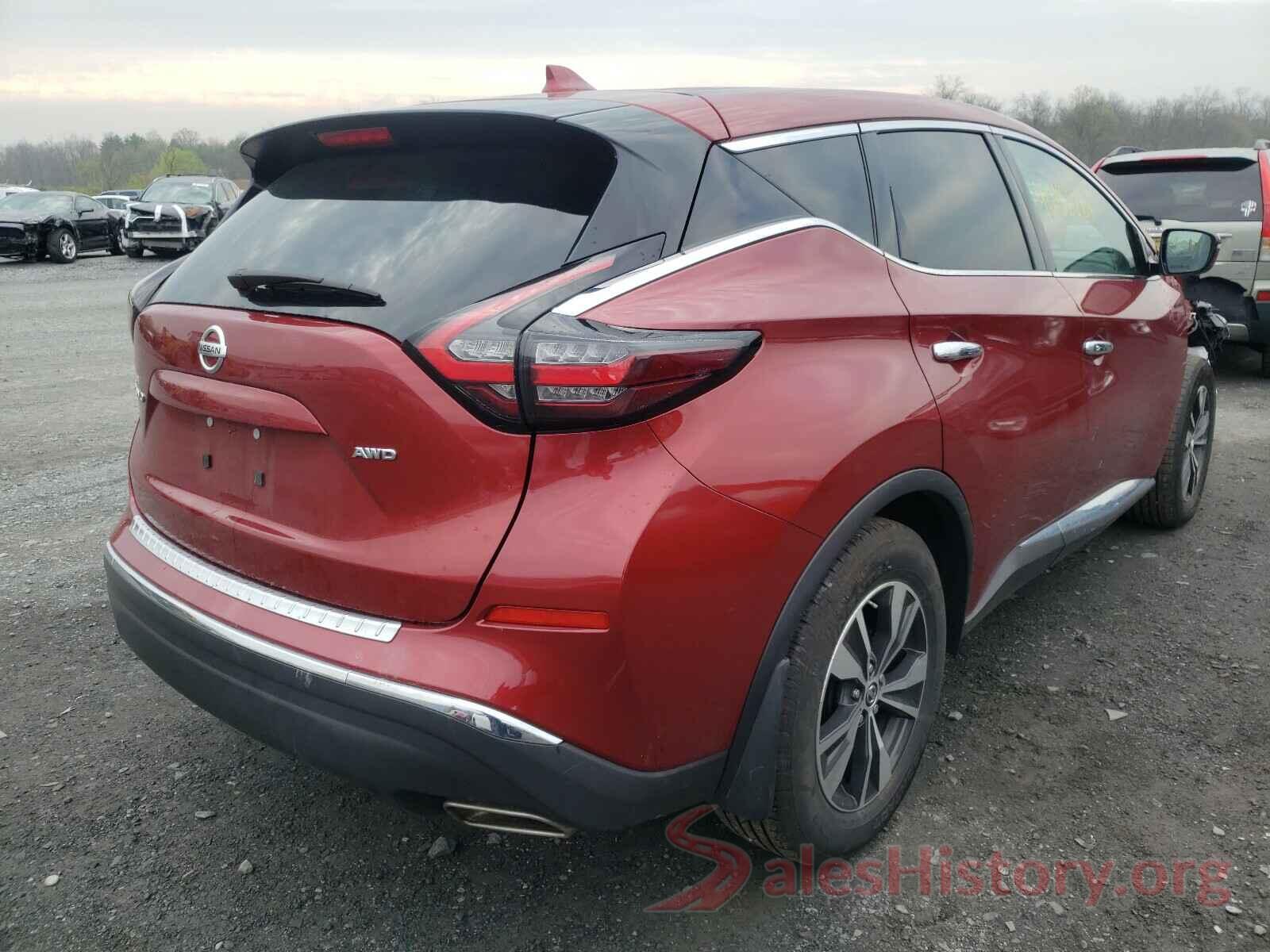 5N1AZ2MS3KN125478 2019 NISSAN MURANO