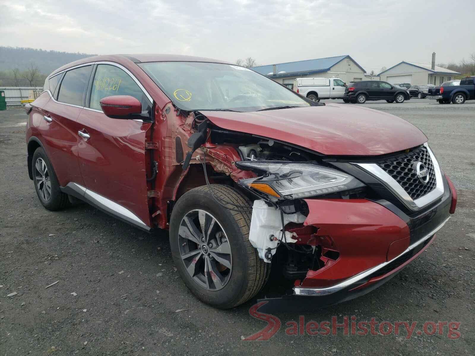 5N1AZ2MS3KN125478 2019 NISSAN MURANO