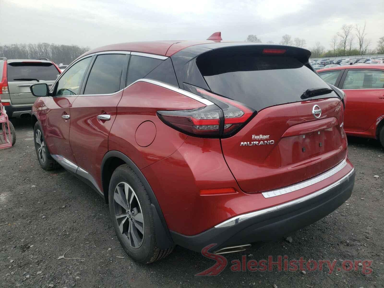 5N1AZ2MS3KN125478 2019 NISSAN MURANO