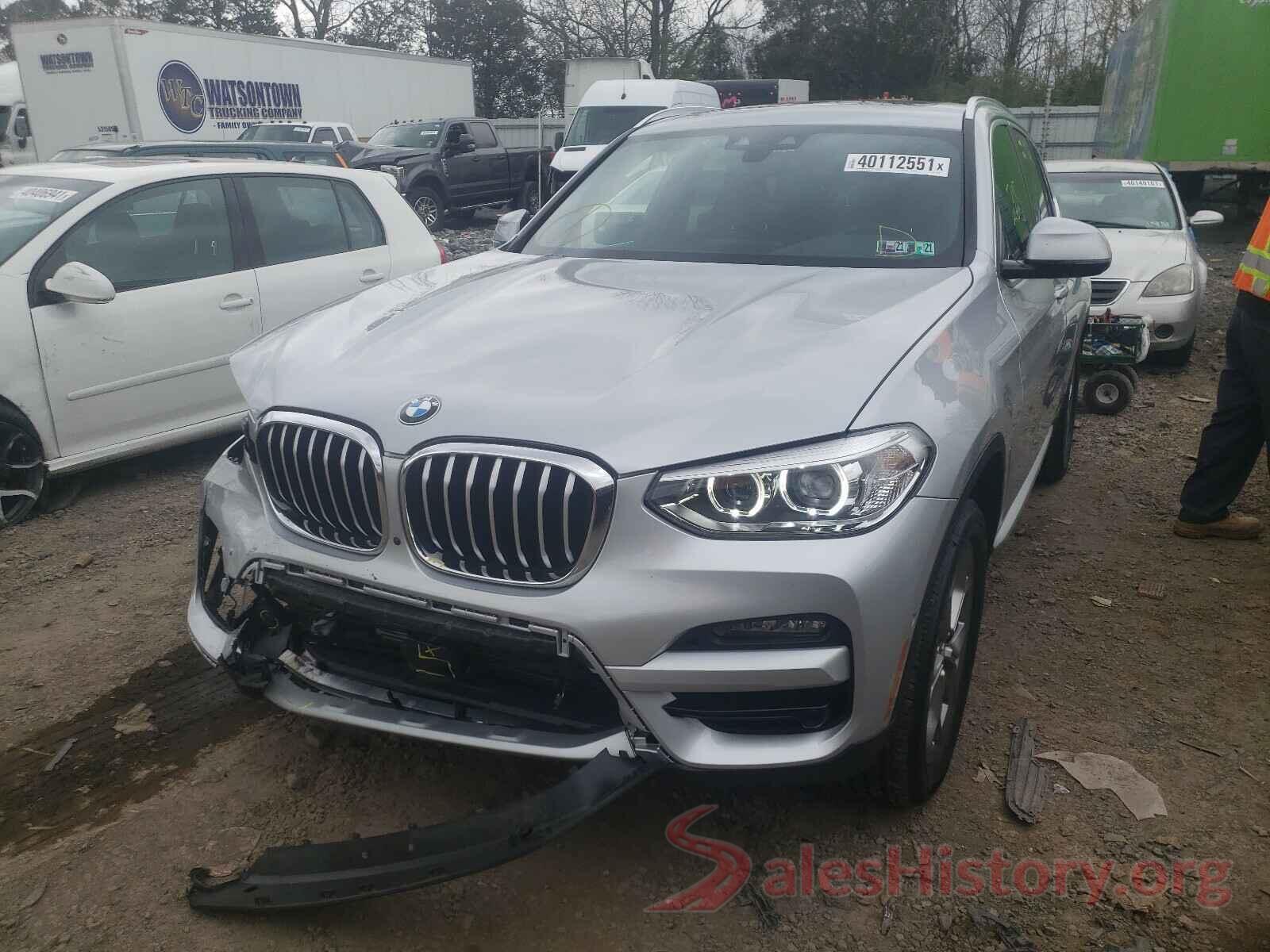 5UXTY5C01M9E60740 2021 BMW X3