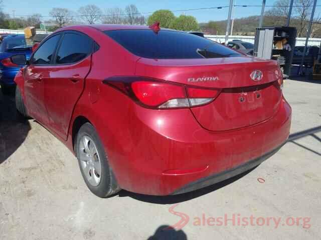 KMHDH4AE4GU504173 2016 HYUNDAI ELANTRA