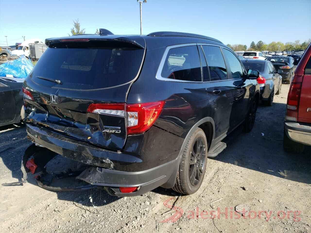 5FNYF6H2XMB051409 2021 HONDA PILOT