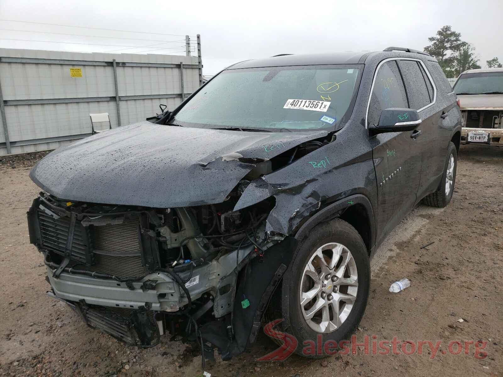 1GNERGKW2KJ256540 2019 CHEVROLET TRAVERSE