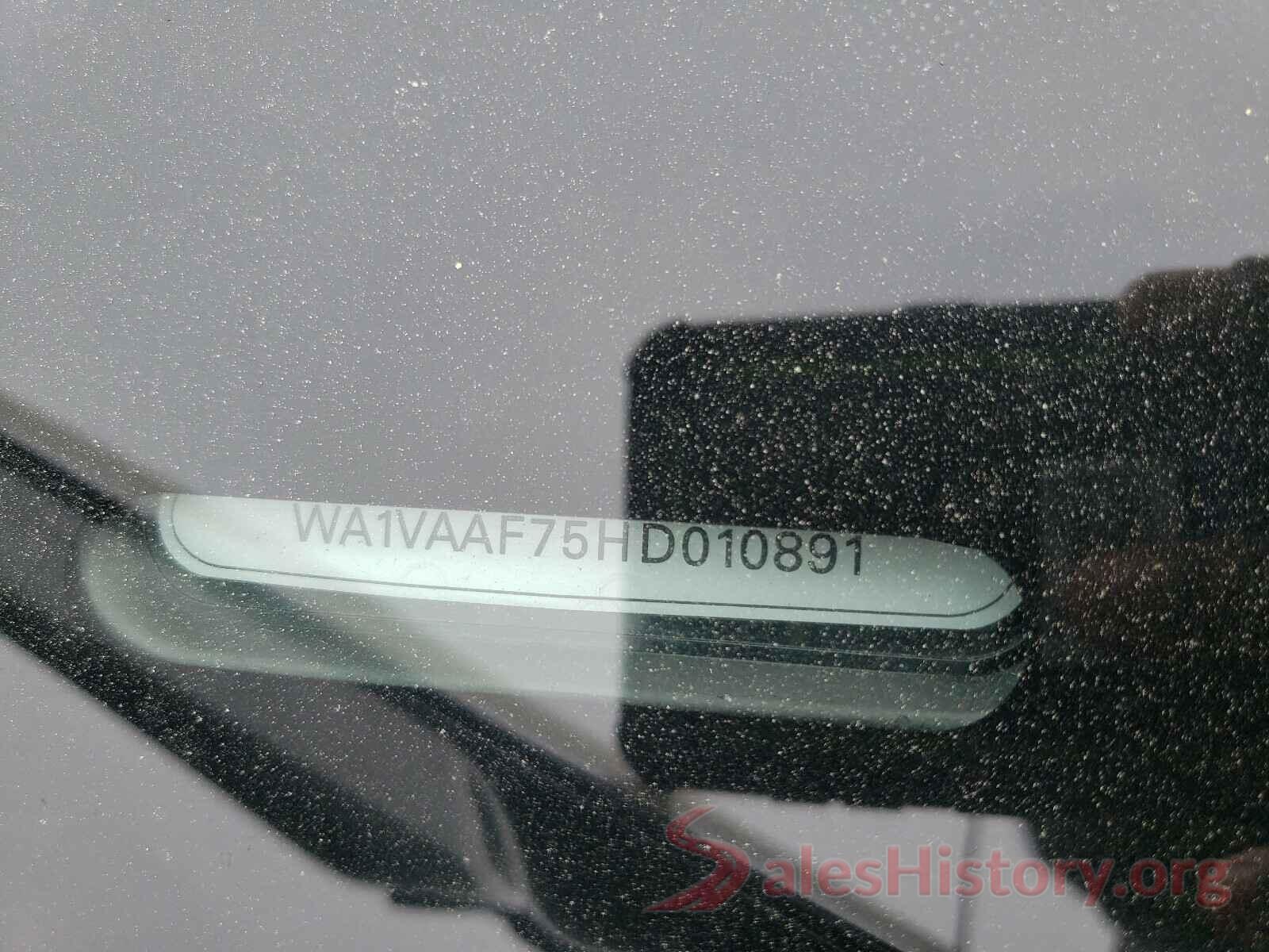 WA1VAAF75HD010891 2017 AUDI Q7