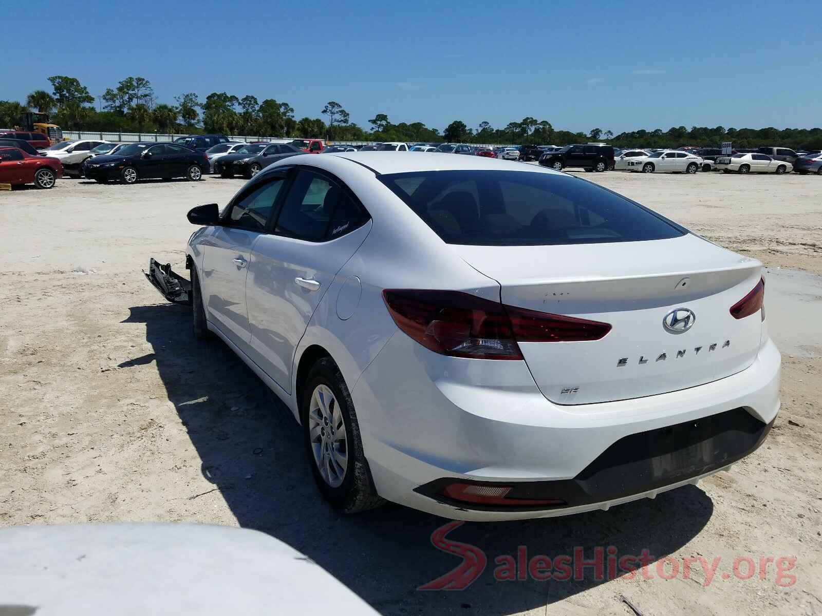 5NPD74LFXKH488240 2019 HYUNDAI ELANTRA