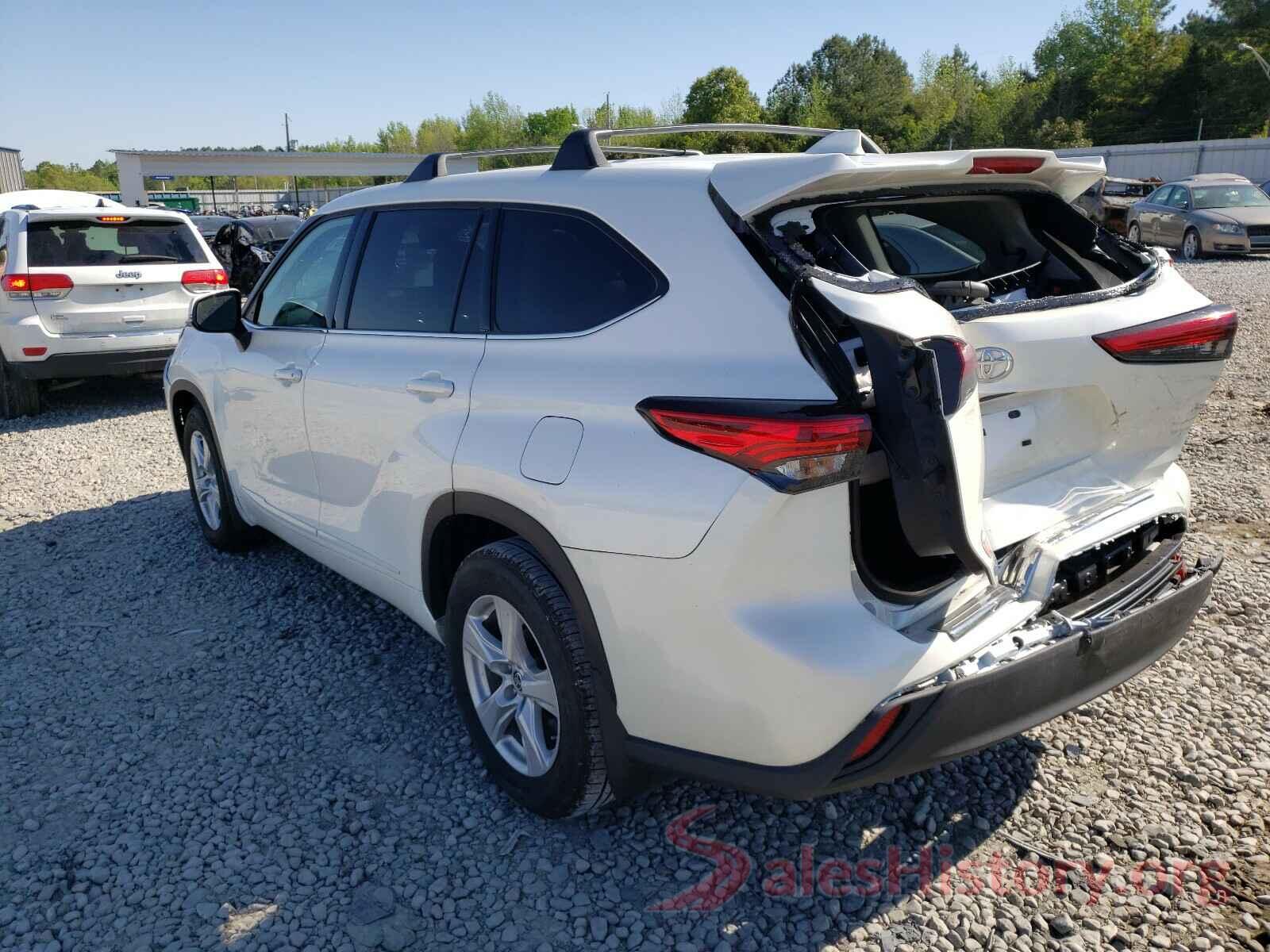 5TDCZRAHXLS001797 2020 TOYOTA HIGHLANDER