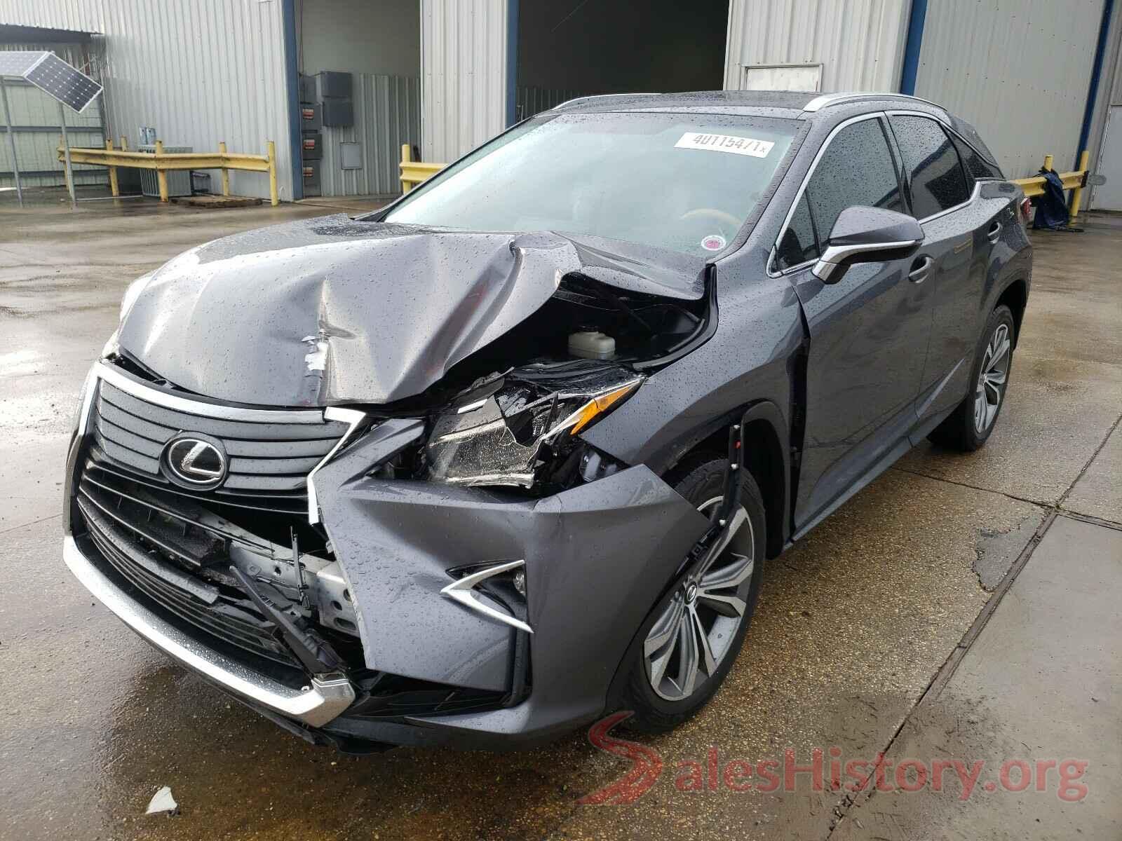 2T2ZZMCA5GC002847 2016 LEXUS RX350