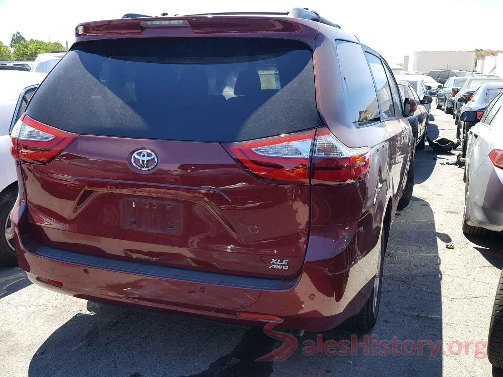 5TDDK3DC2FS106750 2015 TOYOTA SIENNA XLE