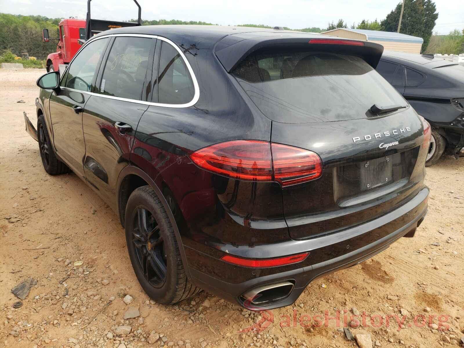 WP1AA2A22GLA03681 2016 PORSCHE CAYENNE