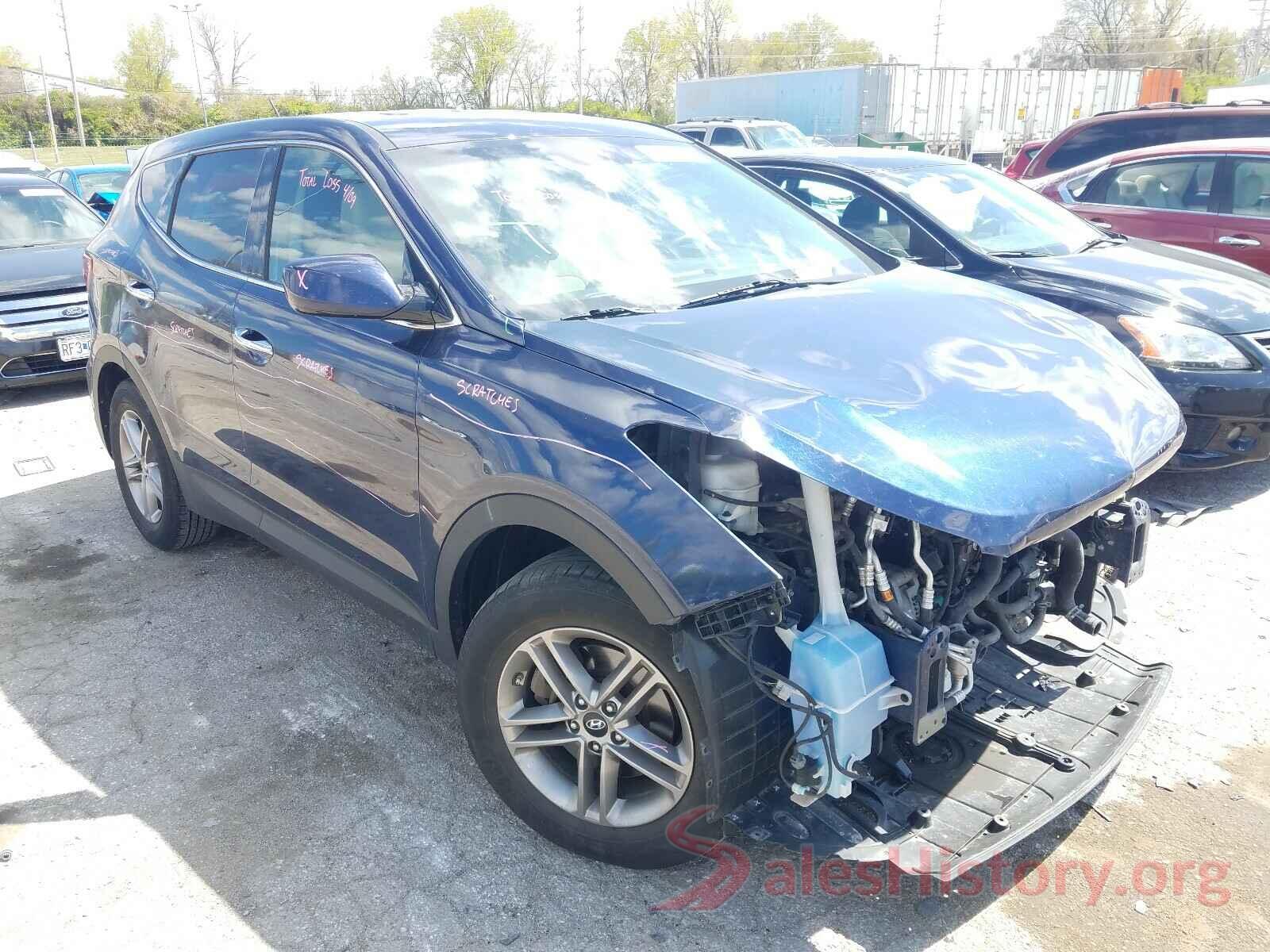 5XYZT3LB1JG542717 2018 HYUNDAI SANTA FE