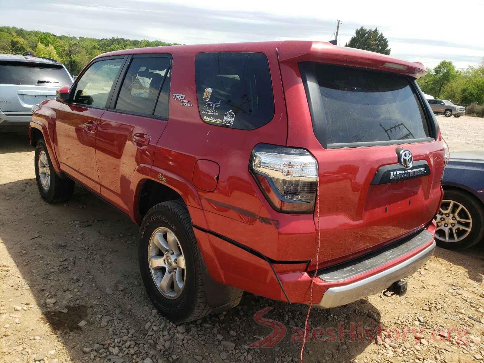 JTEBU5JR5K5702694 2019 TOYOTA 4RUNNER