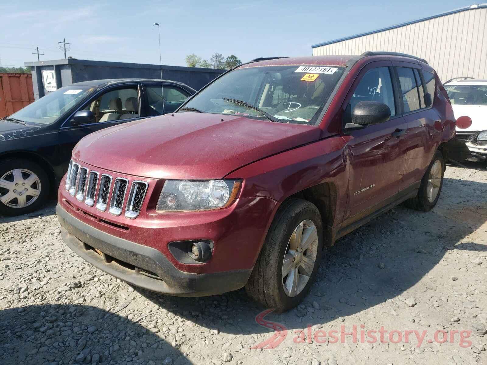 1C4NJCBA7HD185405 2017 JEEP COMPASS