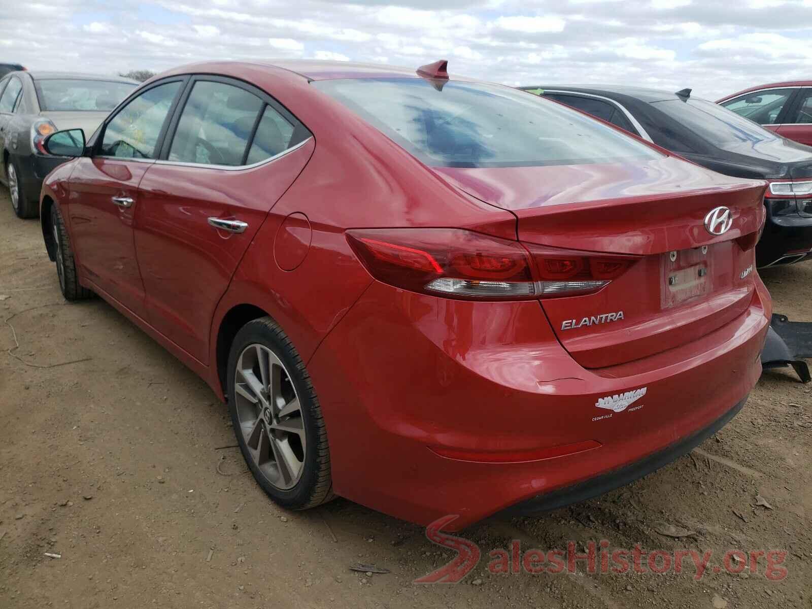 5NPD84LF7HH006863 2017 HYUNDAI ELANTRA