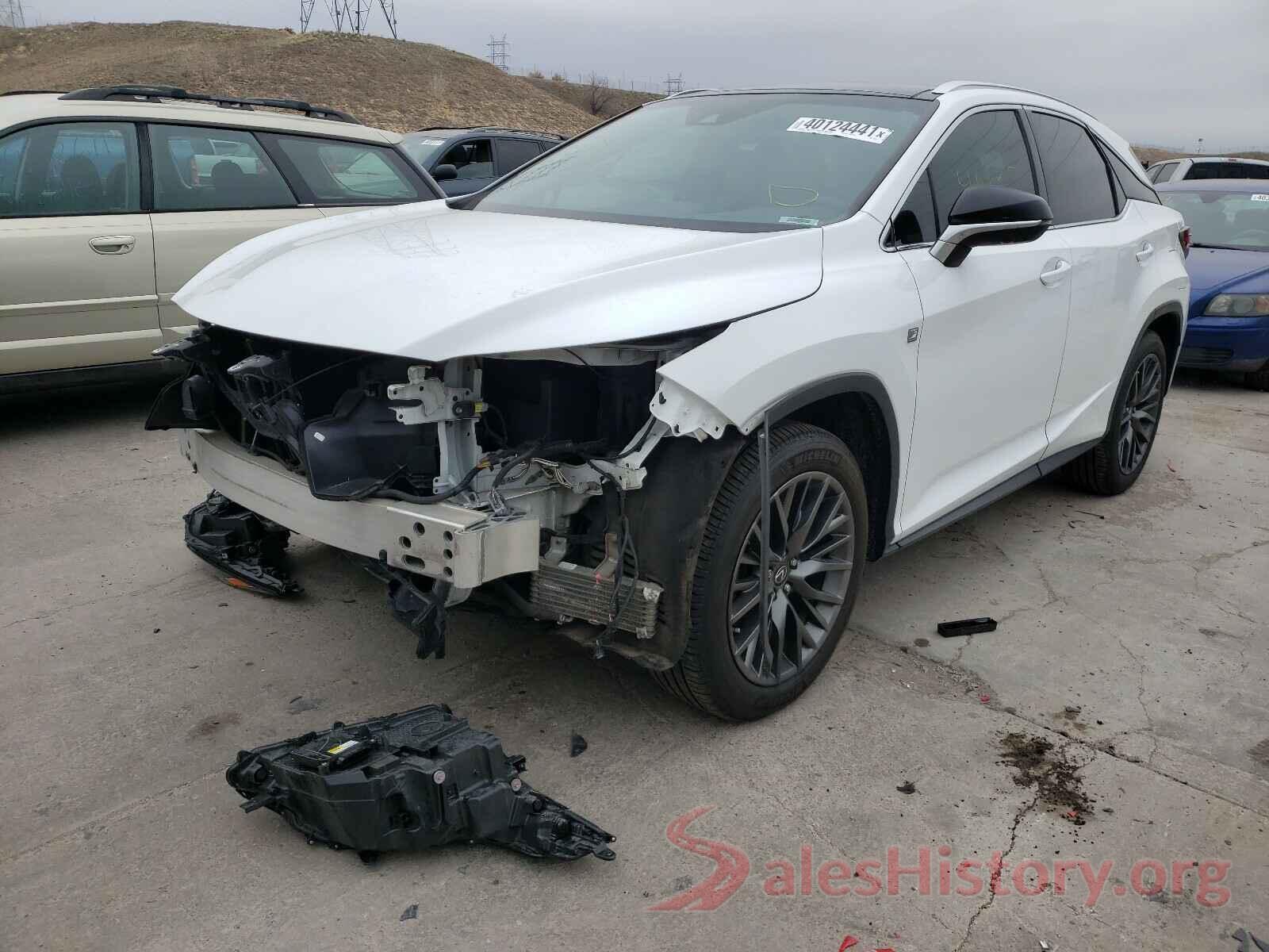 2T2BZMCA3GC030857 2016 LEXUS RX350