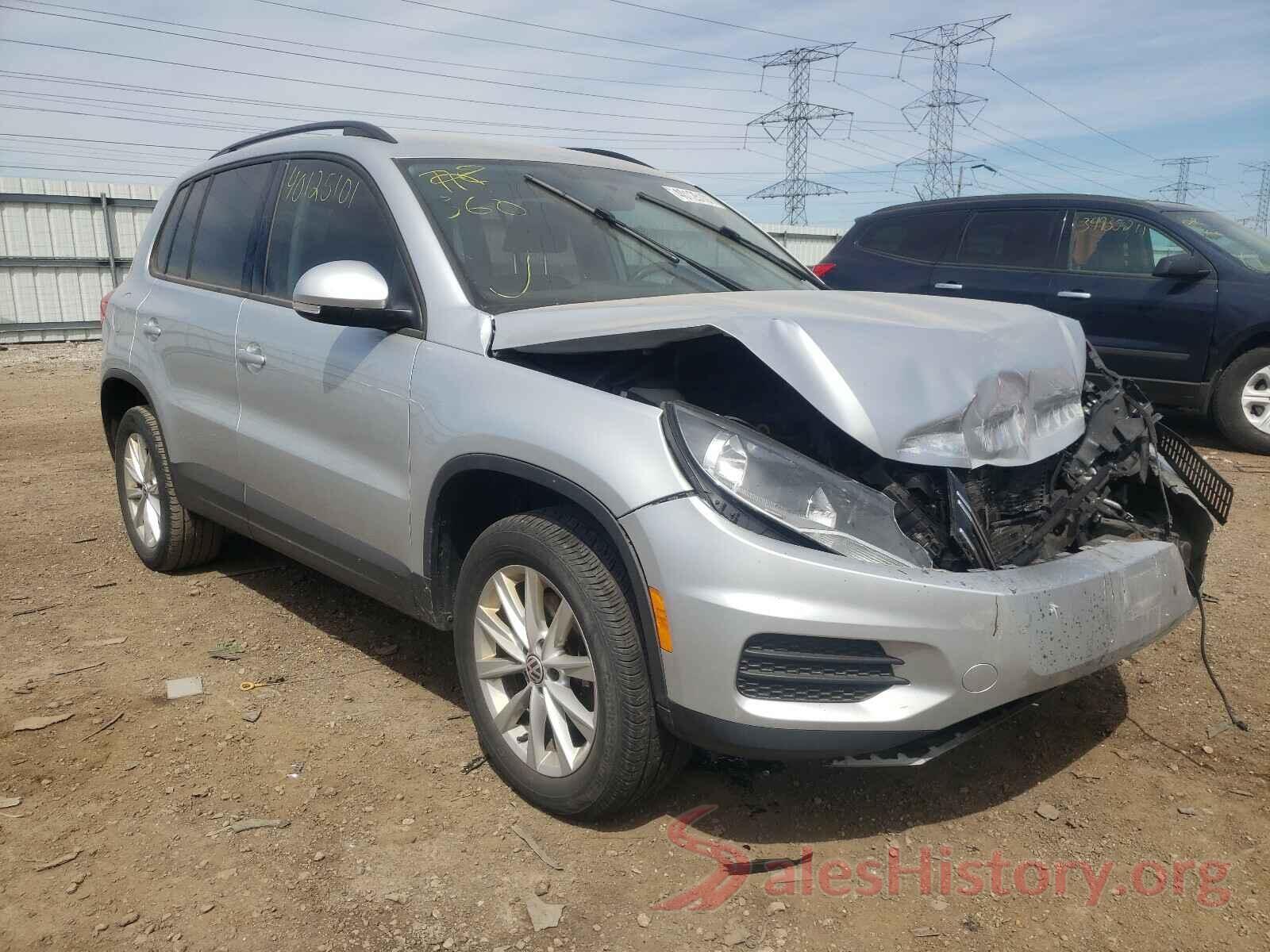 WVGAV7AX2HK047715 2017 VOLKSWAGEN TIGUAN