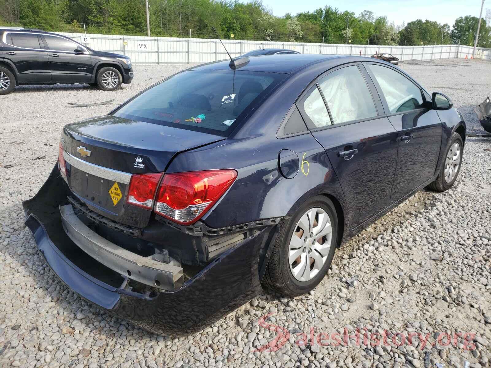 1G1PC5SH4G7142674 2016 CHEVROLET CRUZE