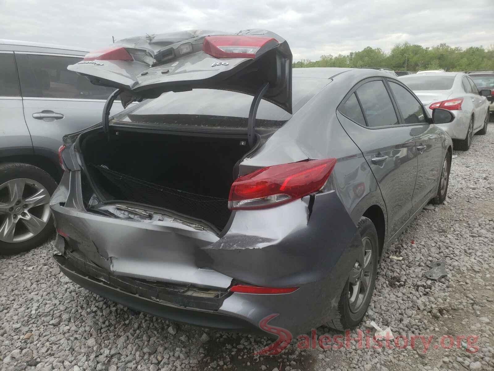 5NPD94LA8JH307262 2018 HYUNDAI ELANTRA