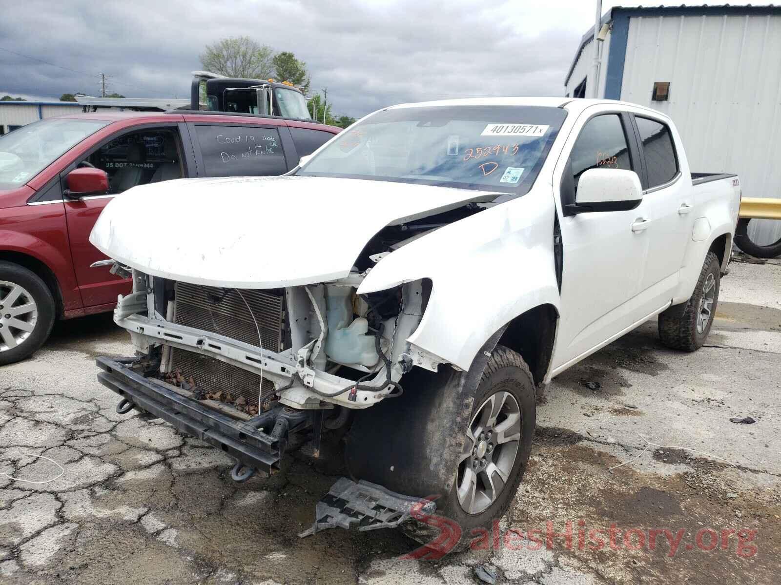 1GCGTBE36G1252943 2016 CHEVROLET COLORADO