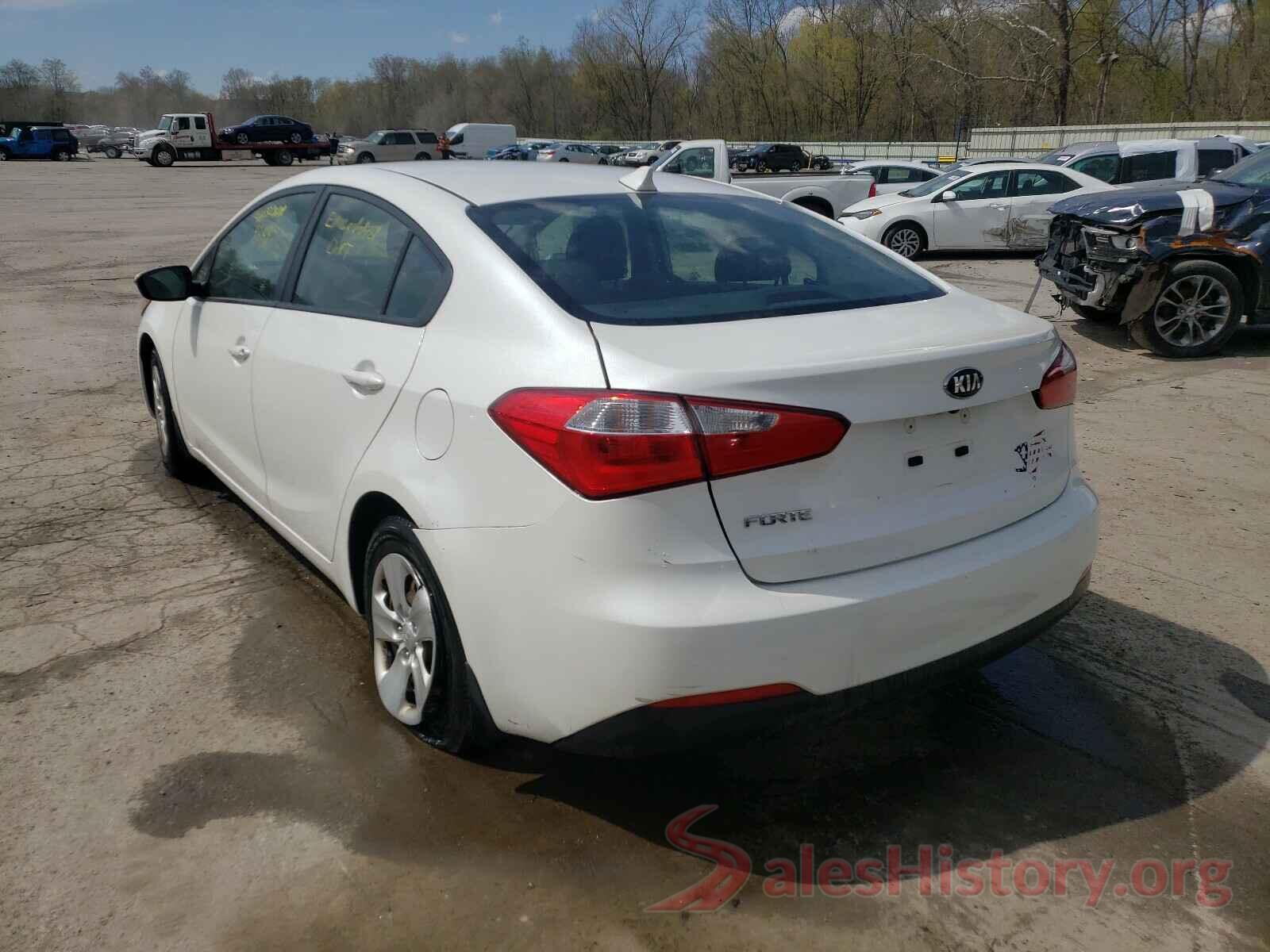 KNAFX4A69G5532423 2016 KIA FORTE