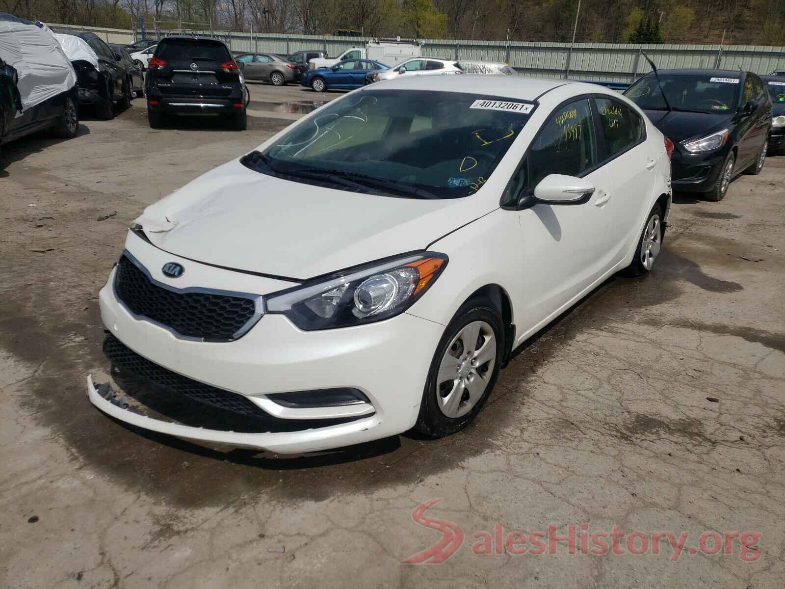 KNAFX4A69G5532423 2016 KIA FORTE