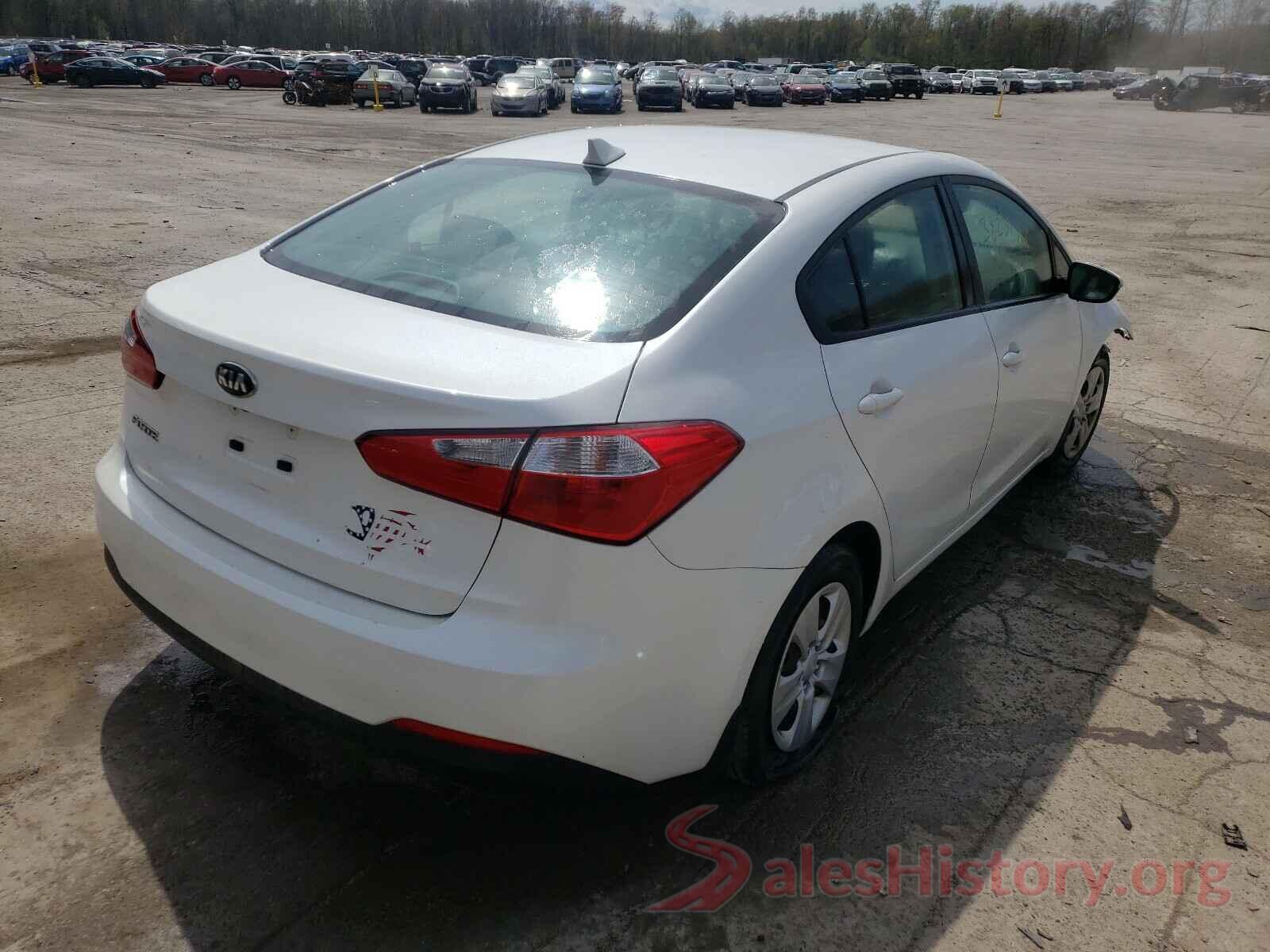 KNAFX4A69G5532423 2016 KIA FORTE