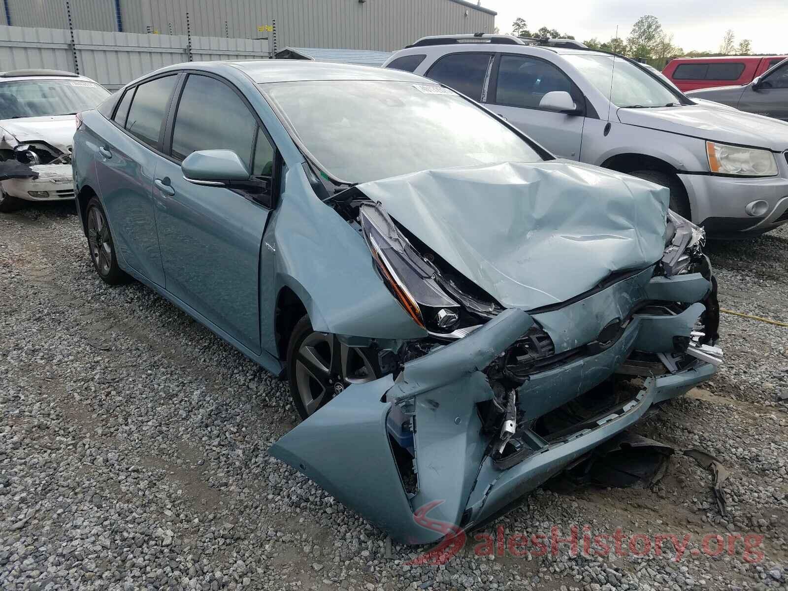 JTDKARFU7K3076823 2019 TOYOTA PRIUS